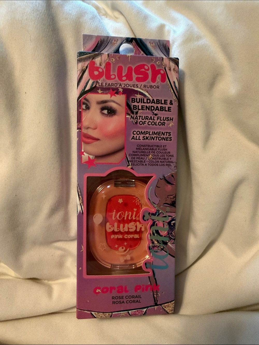 IONI “Beauty Fair” Buildable & Blendable Travel Blush (Coral Pink)